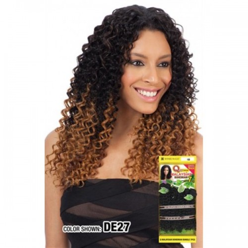 MILKYWAY Que Mastermix Weave MALAYSIAN KINKY CURL 7pcs(14"15"16")